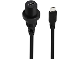 Cabo Usb 3.1 Usb-c Fêmea Para 5 Pinos Macho Em Ângulo Reto De 90°