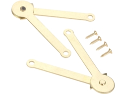 Charnières de Support Couverture En Metal, 2 Peças, para Boîte, Vitrine, Placard, Charnière SFUSHOS