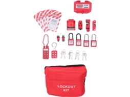 Kit de verrouillage SFUSHOS, 4 cadeados, 6 fechaduras multifuncionais