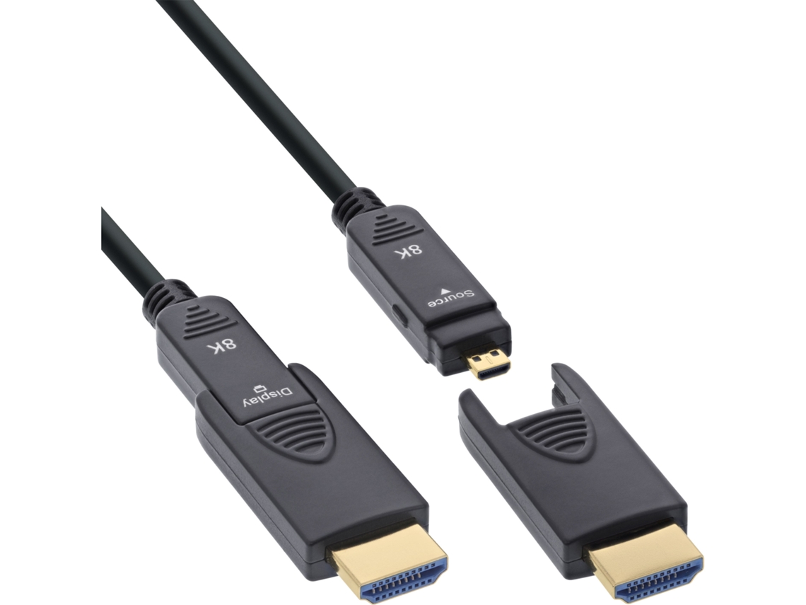 17930o Cabo HDMI 10 M HDMI Tipo A/HDMI Tipo D Preto Inline