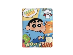 Porta-passaporte Em Couro Pu Do Crayon Shin, Chan Para Viagens Internacionais, Capa Para Passaporte, Estojo Para Documentos De Identidade