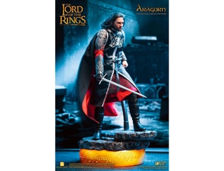Senhor Dos Anéis Aragorn Versão Deluxe Figura Real Master 23cm Star Ace