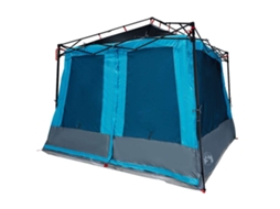 Conjunto 1 Tenda Para Ar Livre Vidaxl Azul Tafetá (291 X 291 X 240 Cm)