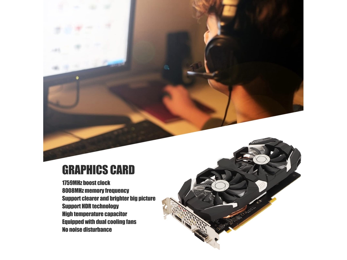 Placa Grafica Gtx 1060 Gddr5 4K Hdr 8008Mhz para Gtx 1060 6Gb Gtx