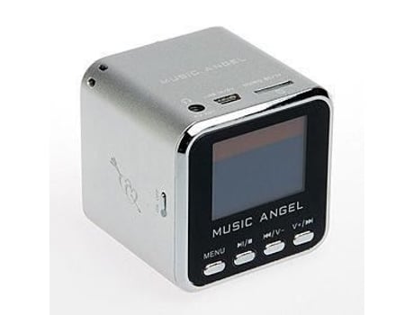 Coluna Portátil HIGH-TECH & BIEN-ETRE Mp3 Sd Usb Rádio 4 Gb (Cinzento)