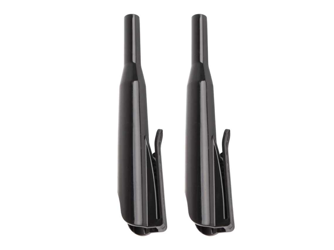 2 Capas Para Lápis De Carpinteiro Nariz Larga Com Clip Para Furos Profundos Marcador De Carpintaria Preto