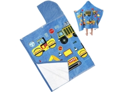 Toalha De Praia Com Capuz | Poncho De Banho Com Estampa De Veículos |