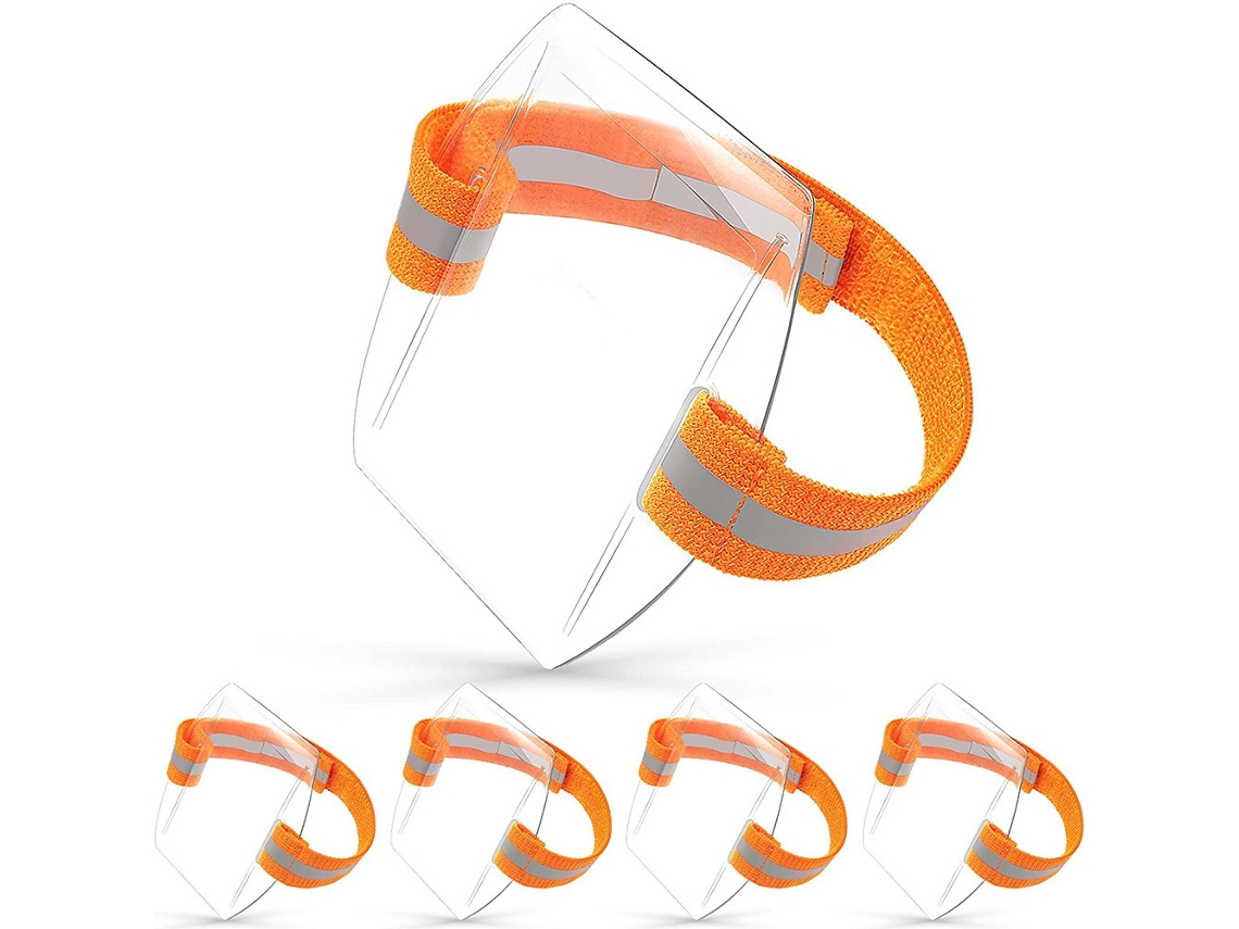 Porta, Crachá De Pvc Alta Visibilidade, Para Passe De Esqui, Pulseira, Crachá Laranja, Xs5