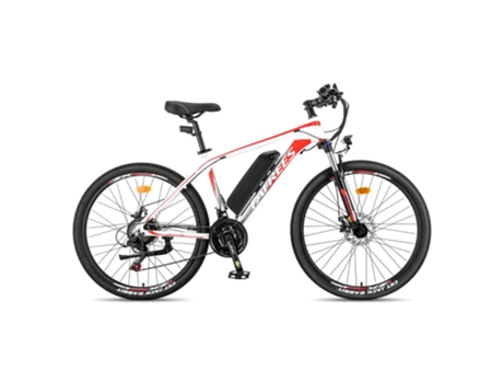Bicicleta Elétrica FAFREES Hailong One Motor 250W Bateria 468Wh Alcance 50Km Branco