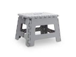 Banqueta Dobrável De Plástico - Marbueno Summer - 31,5x25x22 Cm - Carga Máxima 150 Kg - Antiderrapante - Fácil De Dobrar