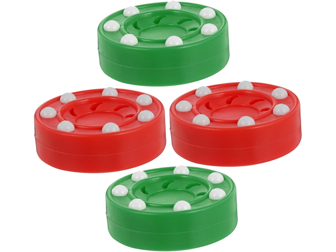 Conjunto de 4 Discos e Bolas de Hóquei de Rua SFUSHOS