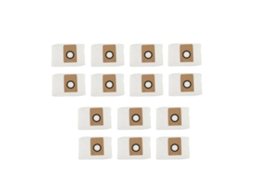 Acessórios de Aspirador Sacos de pó à prova de vazamentos de grande capacidade de substituição de 14 unidades para Ecovac Deebot X1 Omni Turbo Rob