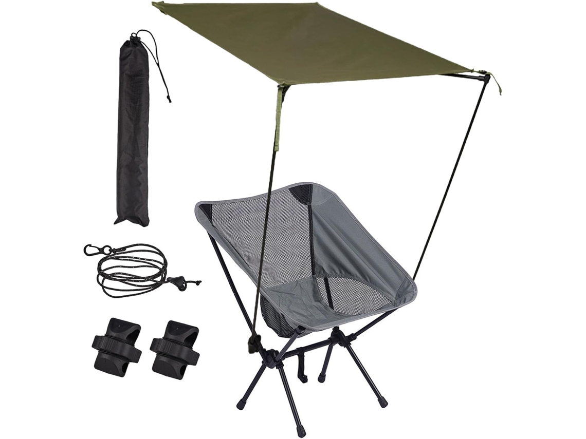 Capa Para Cadeira De Camping Guarda Sol Para Cadeiras De Praia E Jardim, Guarda Sol Solar Portátil Gokoco