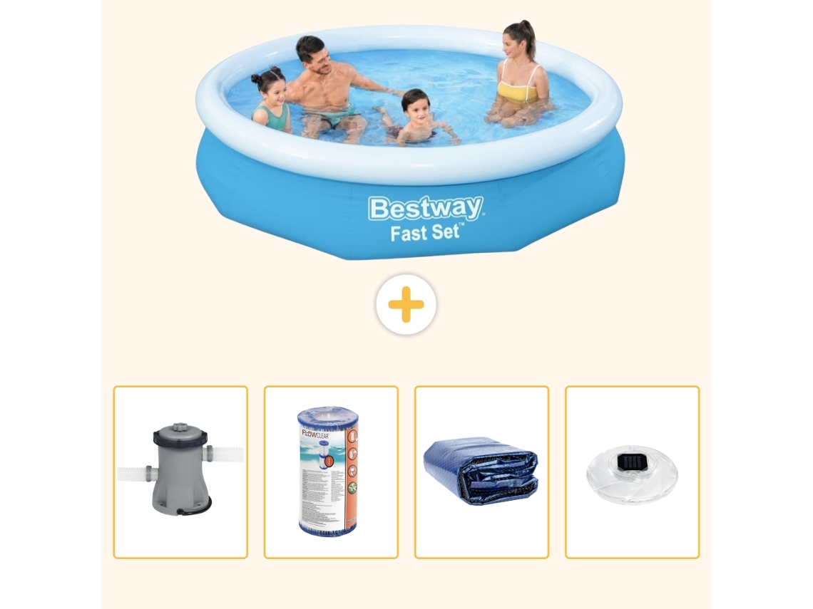 Bestway Piscina Bestway Fast Set Redonda - 305x66 Cm - 5-peças S275