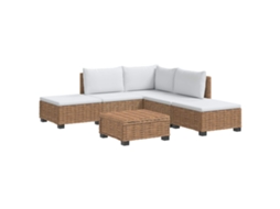 Maison Exclusive - 6 Unid. Conjunto De Lounge Em Rattan Com Almofadas Gendt