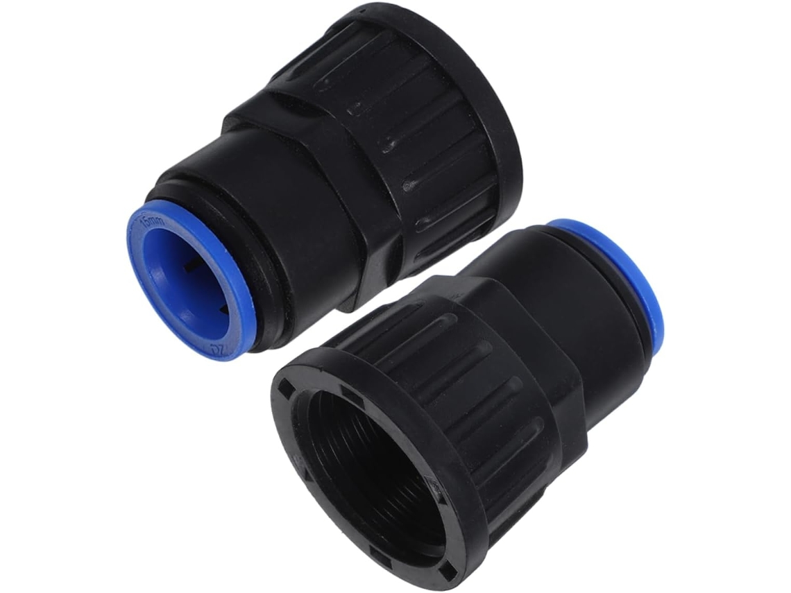 Conjunto De 2 Conectores Mangueira Plástico Com Conexão Rápida,