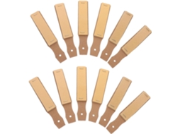 Conjunto de 12 porta-lápis Lixa para artistas e iniciantes.