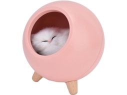 Luminária Noturna De Led Em Formato Casinha Animal Estimação Abajur