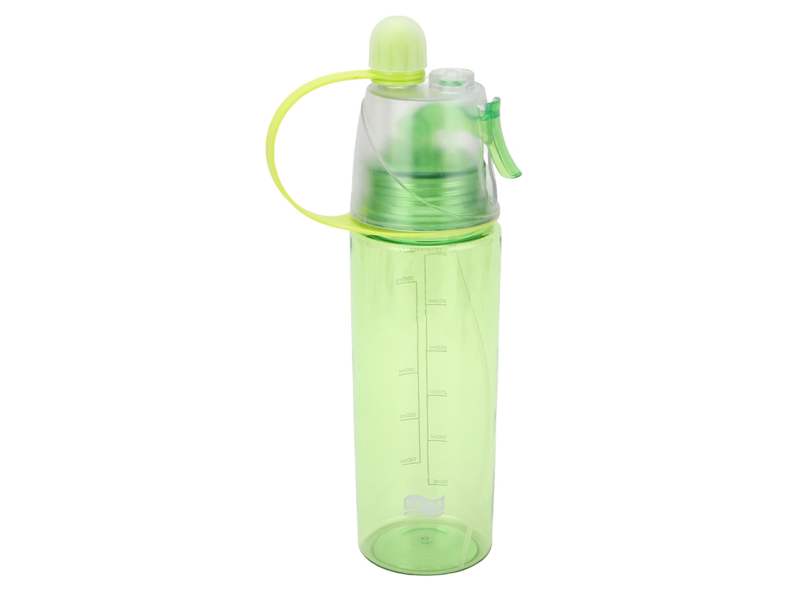 Garrafa de Borrifo de Água com Escala Verde