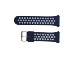 Rebe-pulseira Inteligente De Silicone Para Fitbit Alta Azul Branco