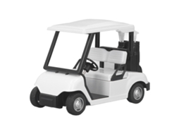 Brinquedo Carrinho De Golfe Multifuncional De Liga Com Tração Para Crianças