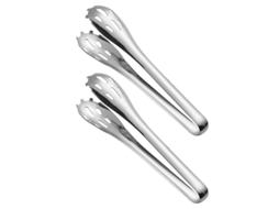 2pcs Clipe De Comida De Aço Inoxidável Para Casa Allinless