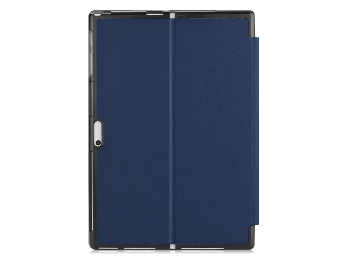 Capa Para Microsoft Surface Pro 4/5/6/7 12.3 Pol. Azul Escuro