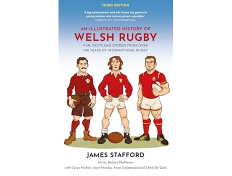 Livro An Illustrated History of Welsh Rugby de James Stafford (Inglês)