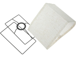Abajur de Mesa Leve em Linho para Quarto SFUSHOS