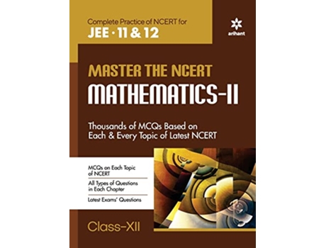 Livro Master the Ncert for Jee Mathematicsvol.2 de Bl Sharma, Naveen Chandra Joshi et al. (Inglês)