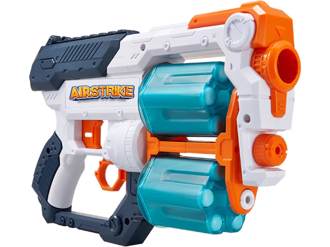 Lançador TOPBRANDS Soft Gun com 12 Dardos (Idade Mínima: 8 anos)