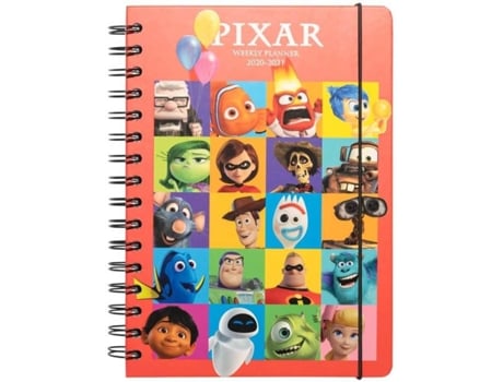 Agenda Semanal  A5 Pixar 25 Aniversario (2020/2021)
