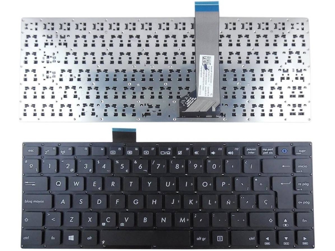 Teclado para Asus S400 S400C S400Ca S400Cb S400E S400Xi Portátil