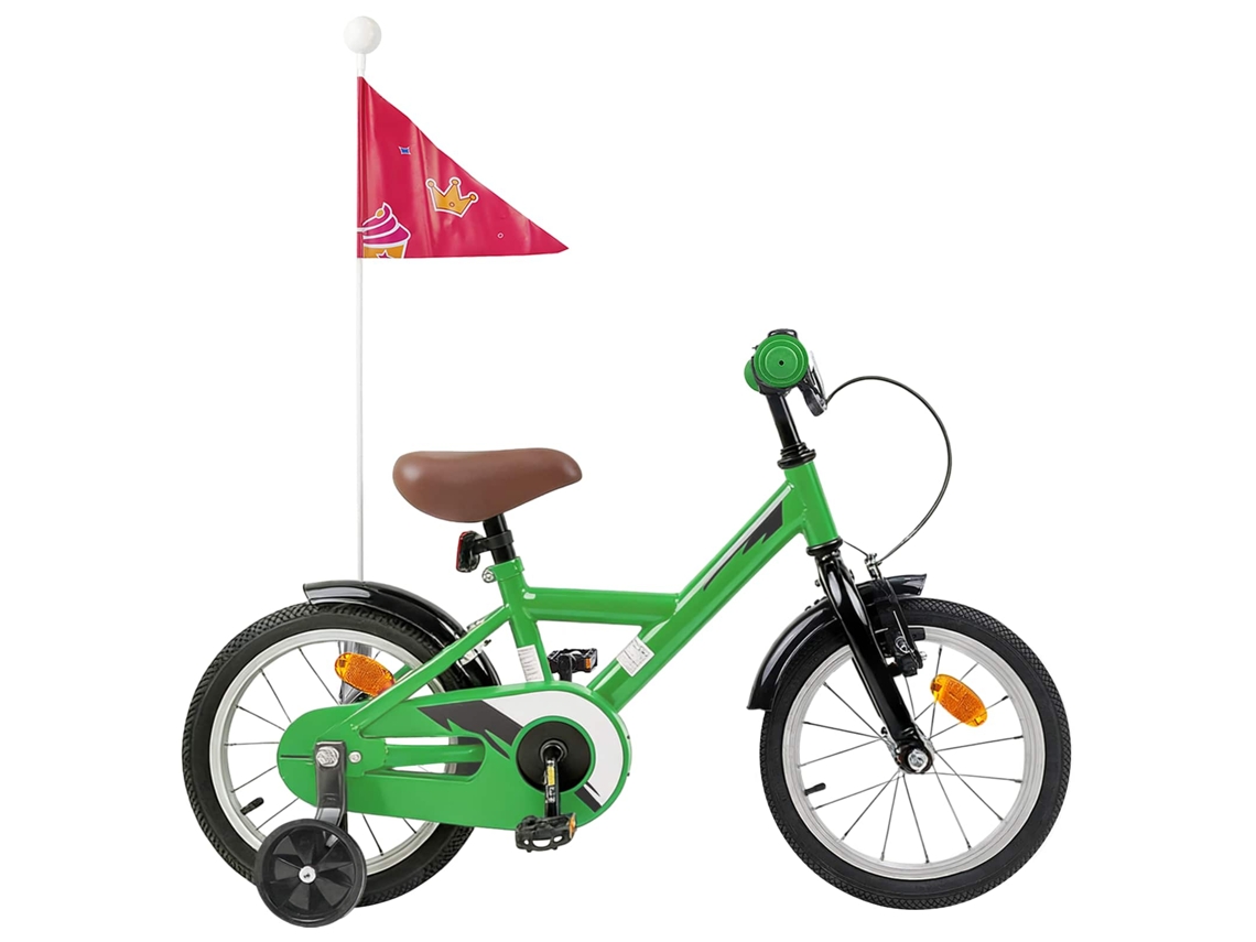 Vidaxl Bicicleta Infantil 16 Polegadas Para Crianças De 4 A 6 Anos