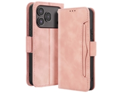 Capa Folio Pour Honor 600 / 600 Pro Design Vintage Com Função Suporte Para Vídeo