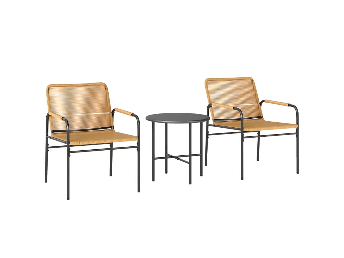 Conjunto 3pç Rattan Amarelo (réplica), Almofadas.-py