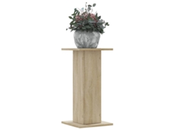 Vidaxl Suportes P/ Plantas 2 Pcs 30x30x60 Cm Derivados Madeira