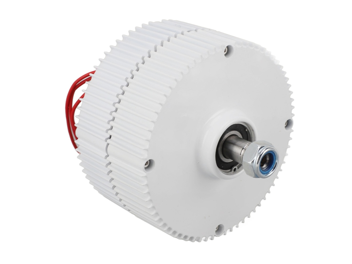 Eixo Duplo E Gerador AC Trifásico 24v de Imã Permanente (300w Geração Síncrona)