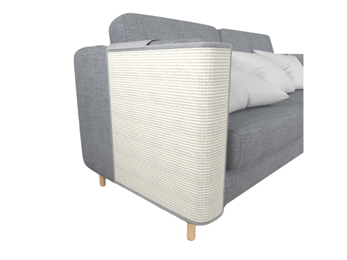 Raspadinha Reutilizável para Gatos Mat Protector de Sofá 140x60cm com Fibra de Sisal