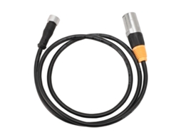 Cabo De Extensão De Rede À Prova Dágua Rj45 Para M12 5p Fêmea Ethernet Lan Aquaforge