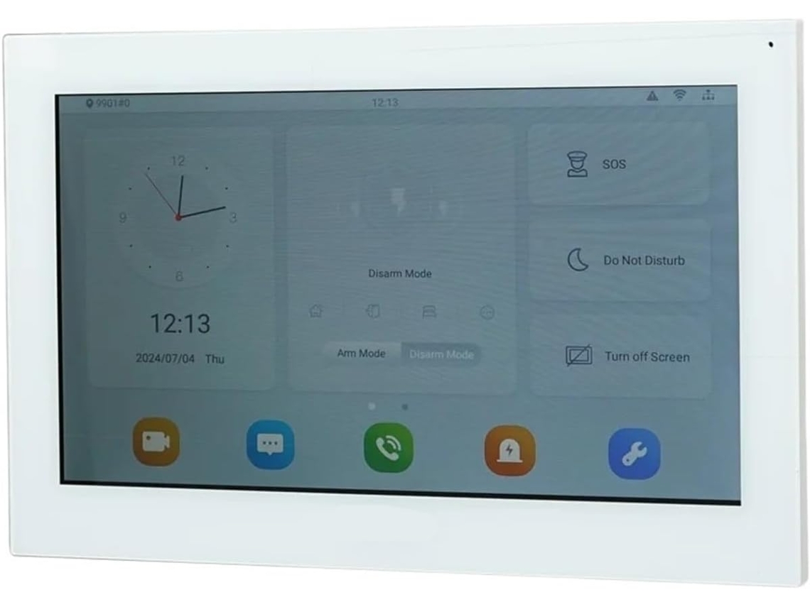 Kits de Sistema de Vigilância por Vídeo Cftv com Câmera de Segurança Residencial, Bola para Uso Externo, Wi fi e Fio Integrados. SFUSHOS