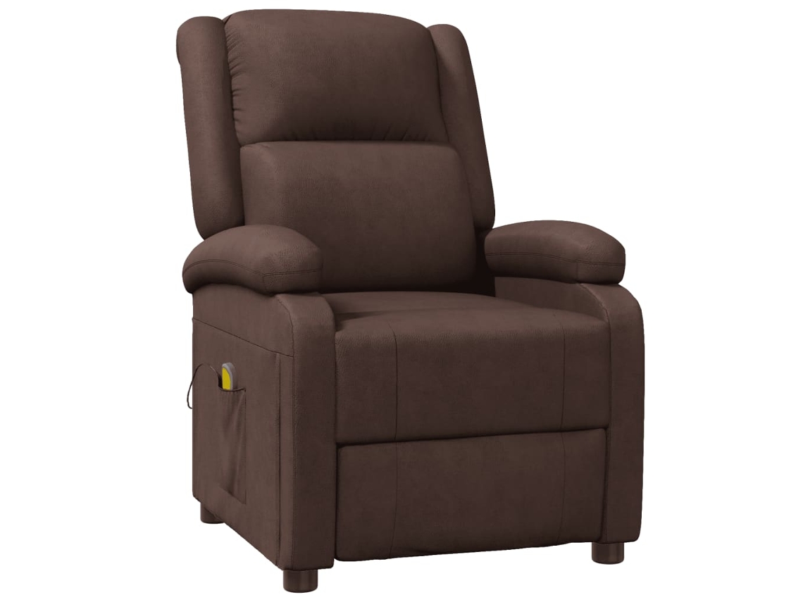 Massage Chair, Massage Chairs Vidaxl Marrom Couro Artificial