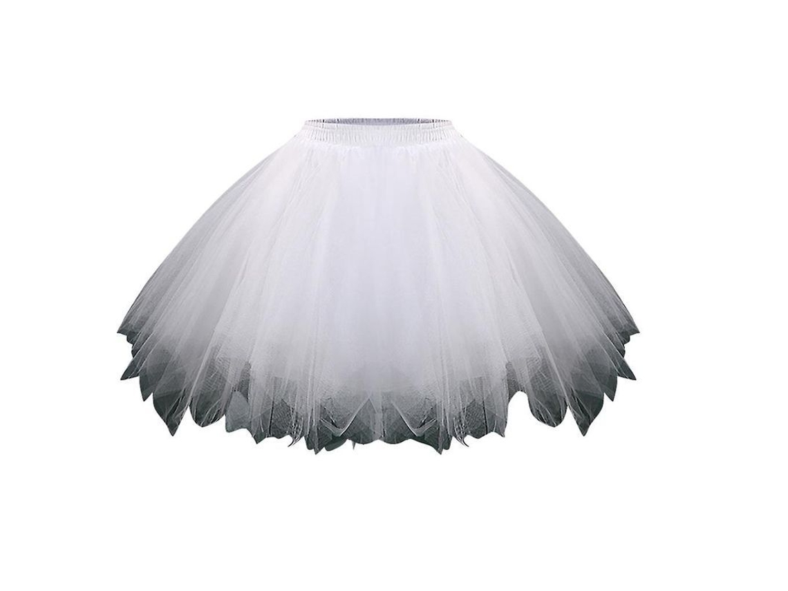 Fasst Saia Tutu Mulher Tule Princesa Casual Bailarina Tamanho XXL S/MARCA