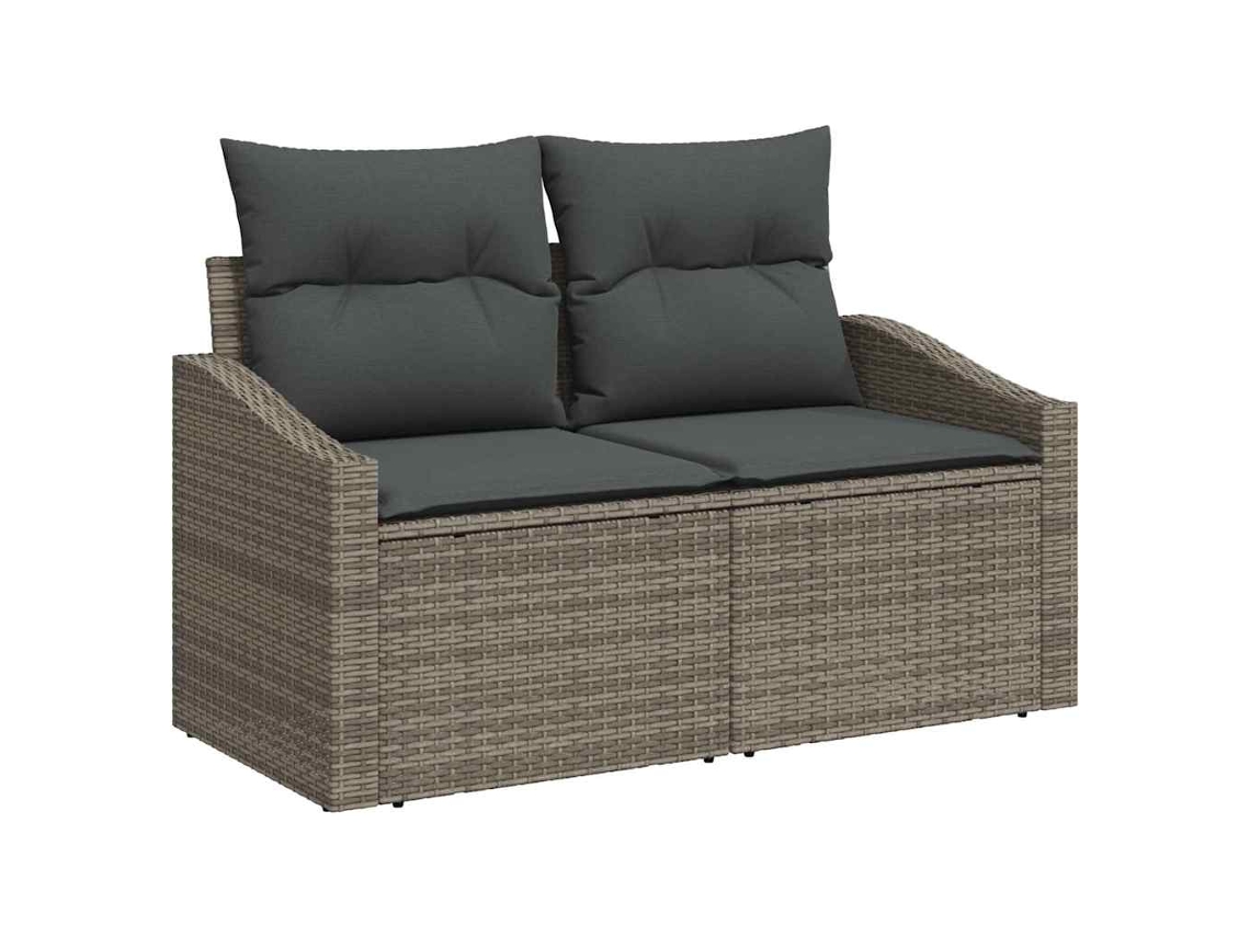 Maison Exclusive - Sofá De Jardim Com Almofada 123 X 62 X 69 Cm Vime Pe