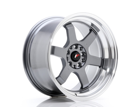 Jante para Carros Japan Racing Jr12 18X10 Et 20 5X114,3 5X120 Cb 74,1 Gun Metal