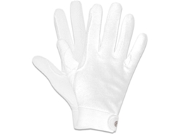 E.L.T. Luvas Equitação Knit Cotton Picot Branco 7-9 Yearse.L.T.