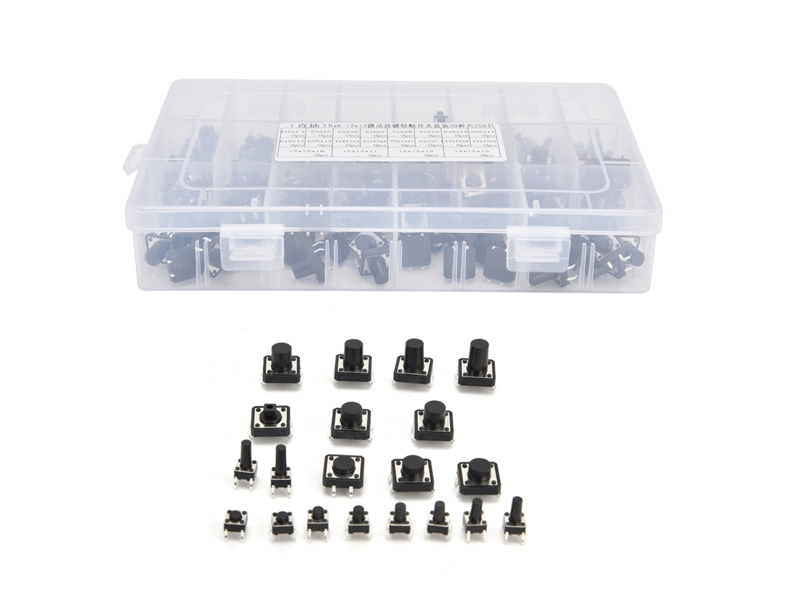 Chaves Tácteis 6x6 12x12 Mini Botão S/MARCA