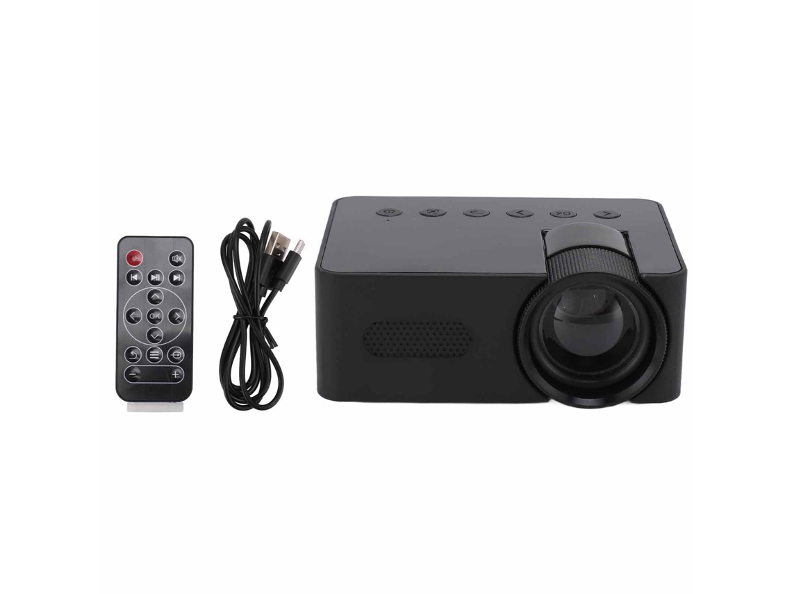 Projetor Mali mini multifuncional 1080p com proteção ocular para home theater