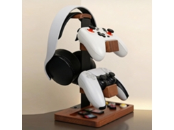 Support De Casque De Bureau Et Support De Contrôleur De Jeu – Conception À 3 Niveaux Avec Base De