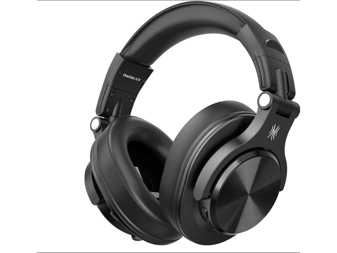 Fones de Ouvido Sem Fio ONEODIO A70 Bluetooth Preto .